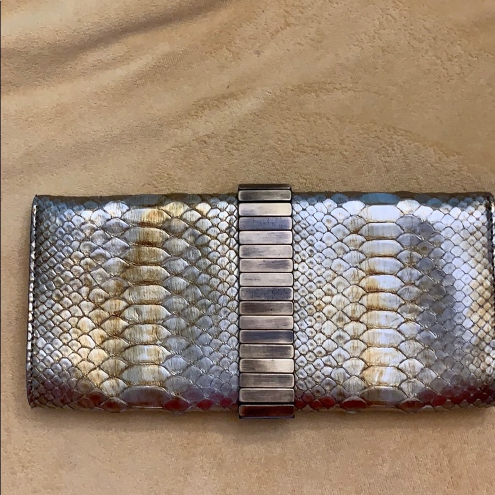 Michael Kors Hadley Python Clutch - image 2
